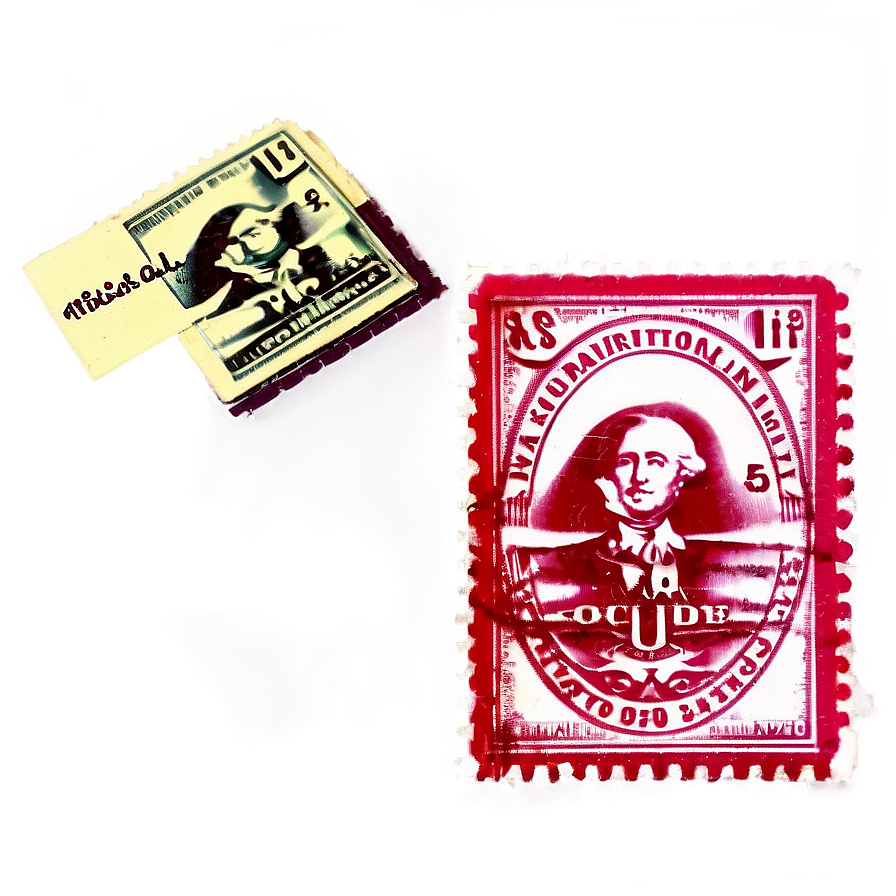 Vintage Stamp Png Lhk PNG Image