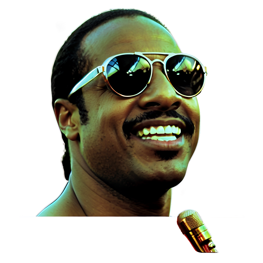 Vintage Stevie Wonder Png Ahd25 PNG Image