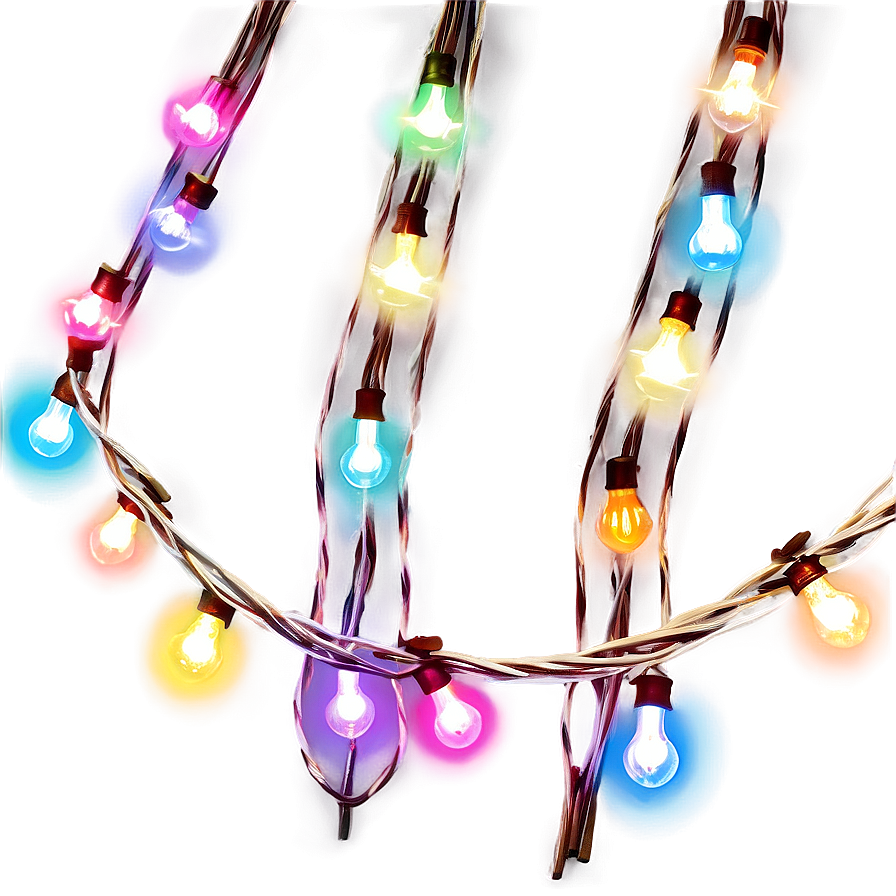 Vintage String Lights Png 05252024 PNG Image