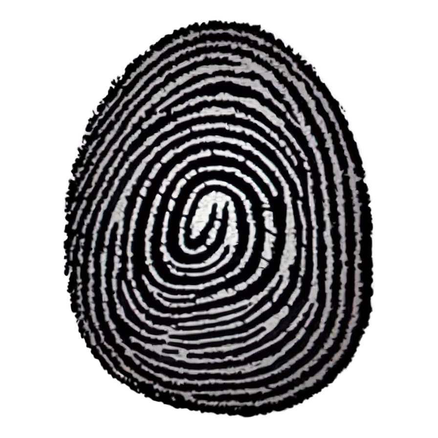 Vintage Style Fingerprint Png 05242024 PNG Image