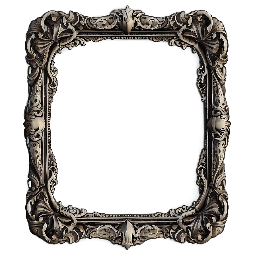 Vintage Style Frame Png Kjs22 PNG Image