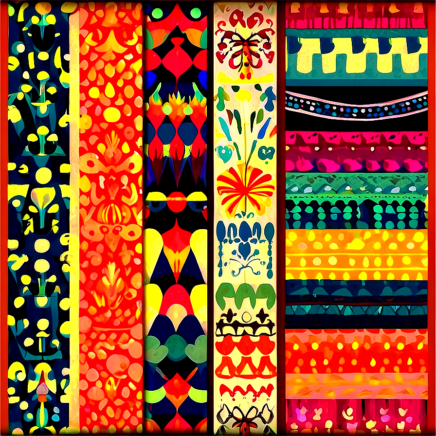 Vintage Style Patterns Png Ubu PNG Image