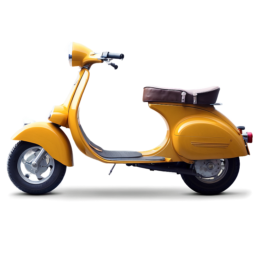 Vintage Style Scooter Png Nwj PNG Image