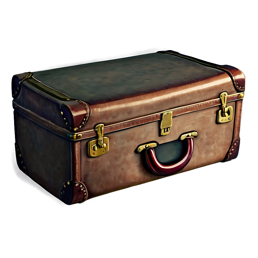 Vintage Suitcase Png 06112024 PNG Image