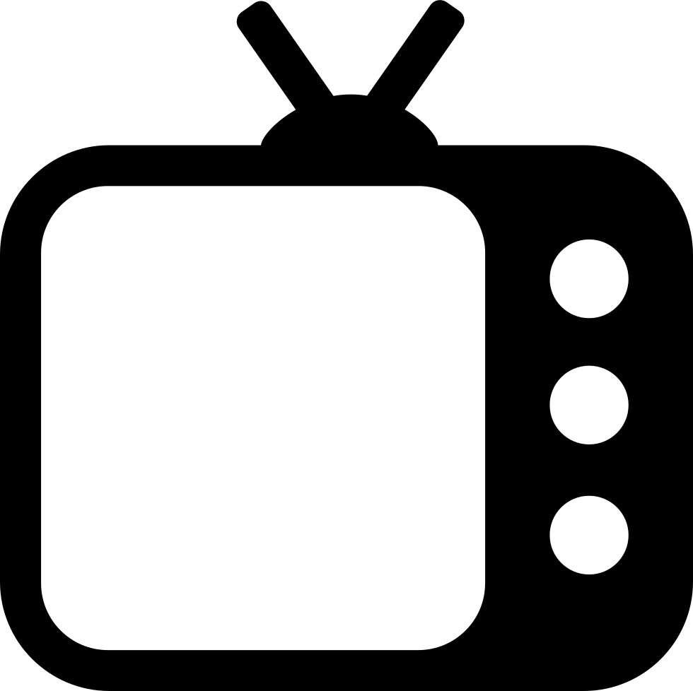 Vintage T V Icon PNG Image