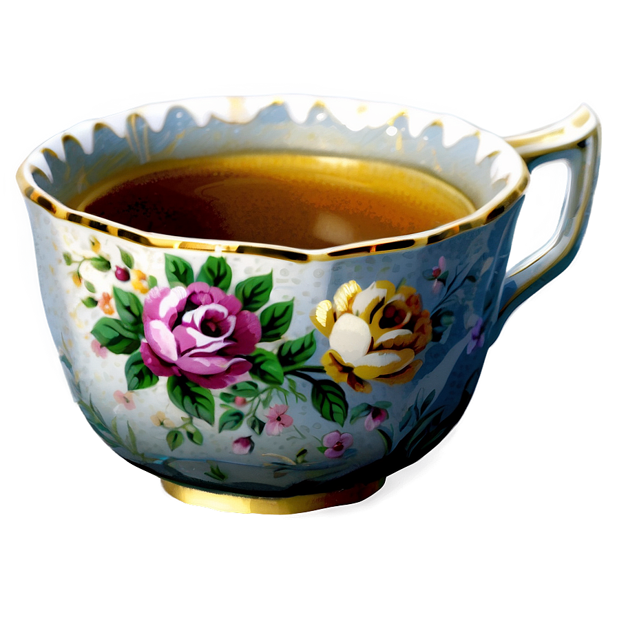 Vintage Tea Cup Png 05242024 PNG Image