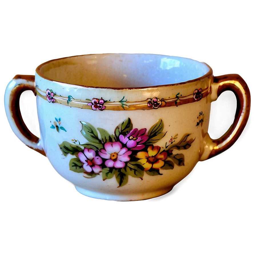 Vintage Tea Cup Png Axi29 PNG Image