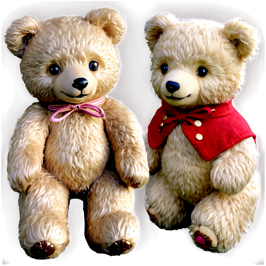 Vintage Teddy Bear Png Bsu PNG Image