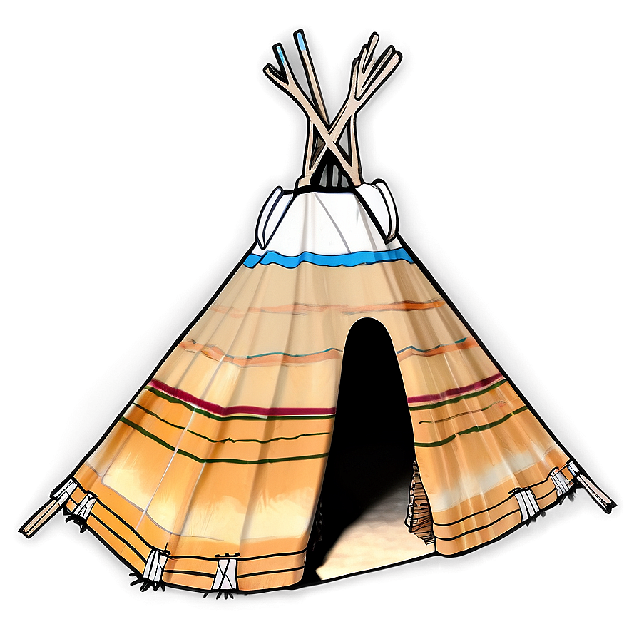 Vintage Teepee Sketch Png 78 PNG Image