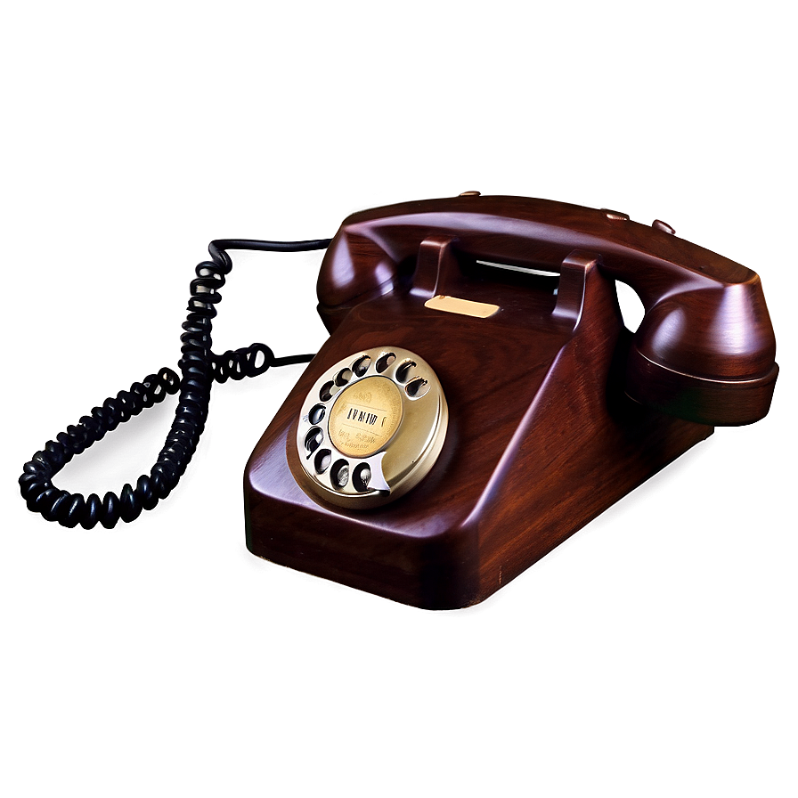 Vintage Telephone Png Low PNG Image