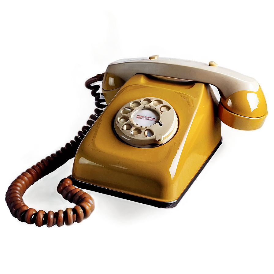 Vintage Telephone Png Oco PNG Image