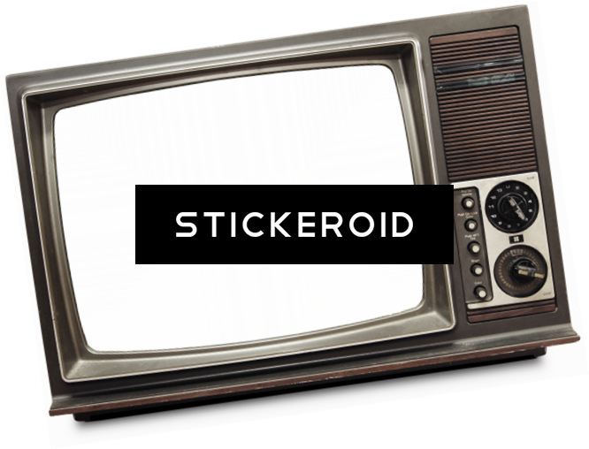 Vintage Television Classic Design PNG Image