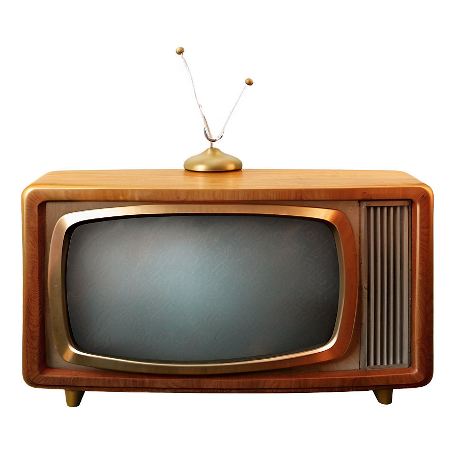 Vintage Television Screen Png Wgh PNG Image