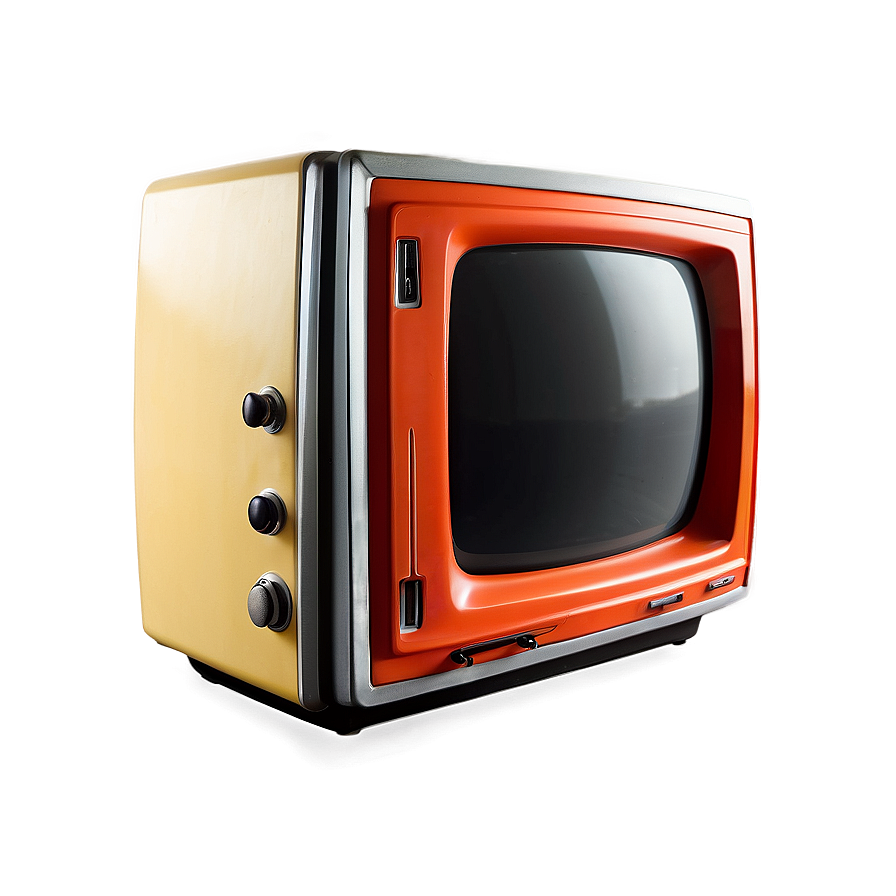 Vintage Television Side View Png Tmb PNG Image