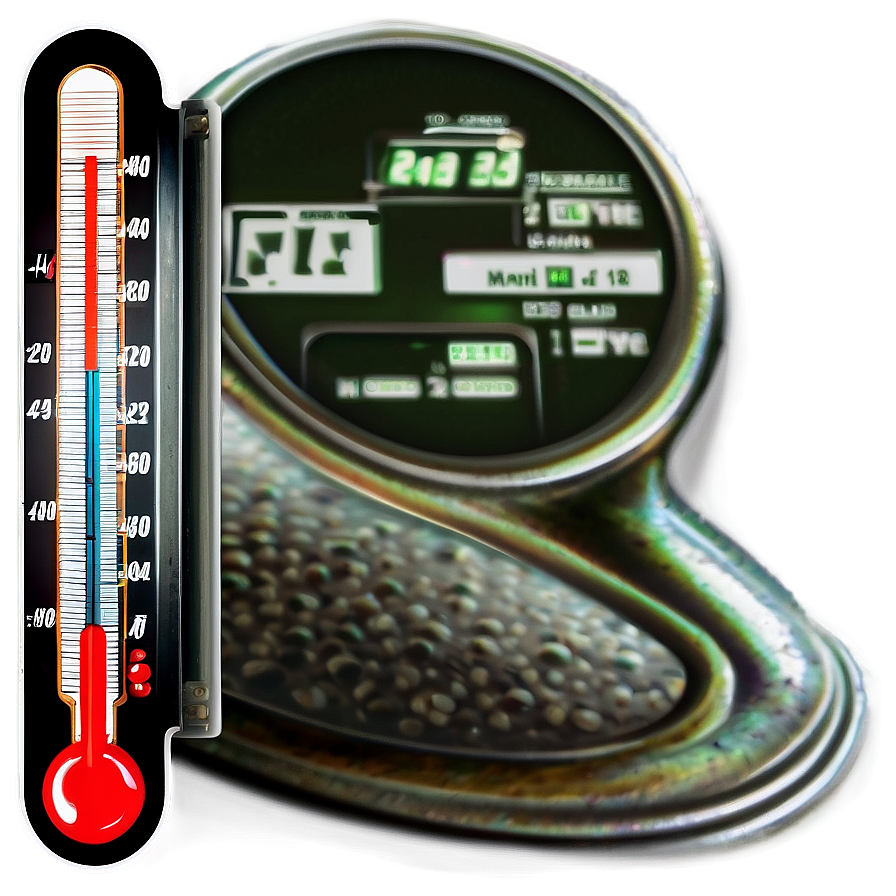 Vintage Thermometer Png Koc4 PNG Image