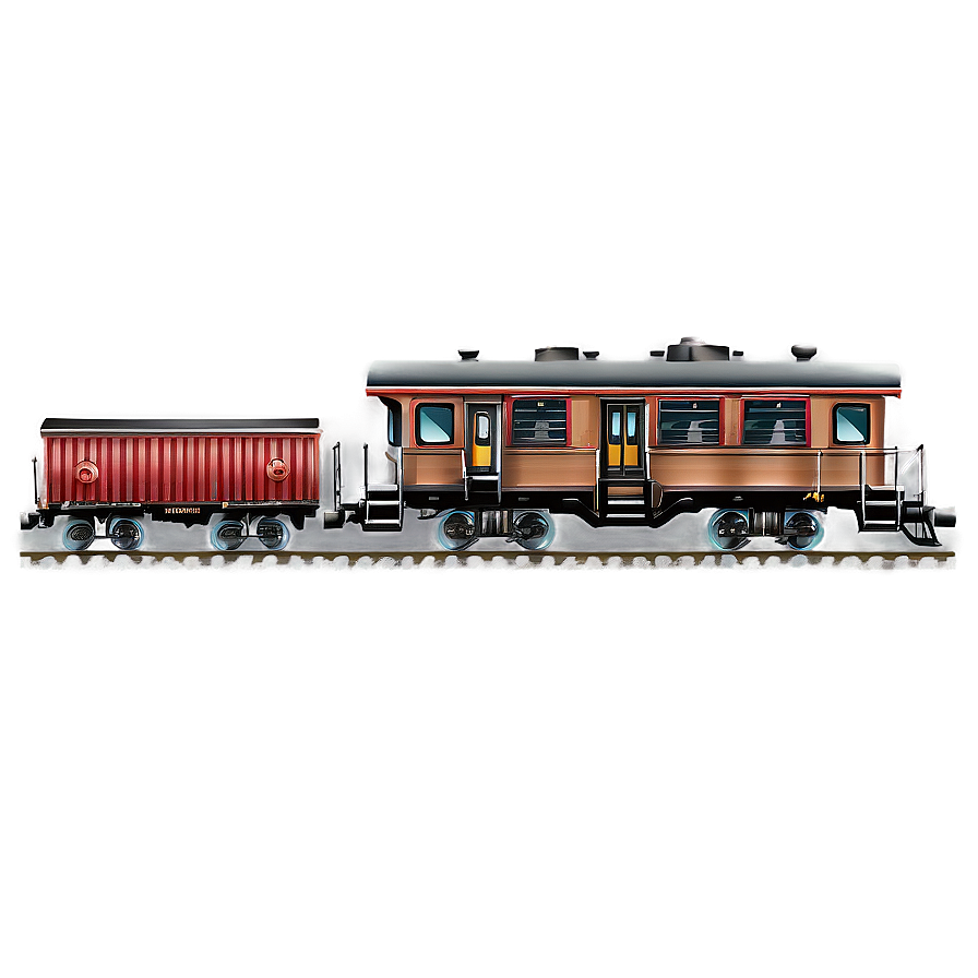 Vintage Train Png 95 PNG Image