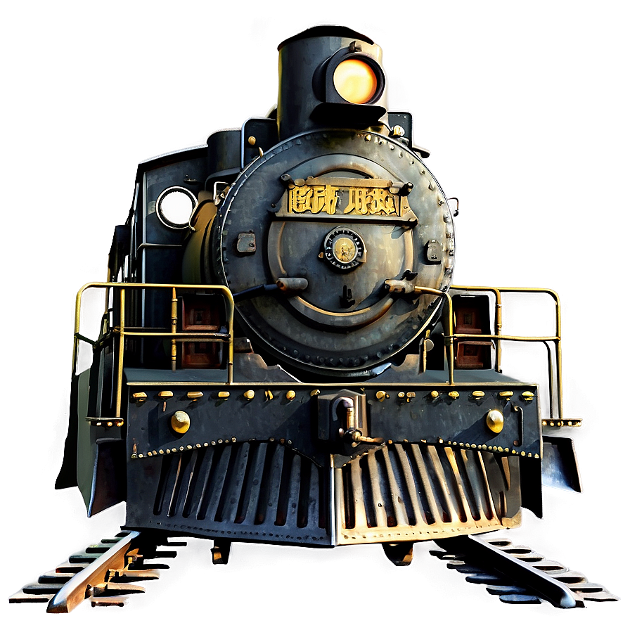 Vintage Train Png Rer12 PNG Image