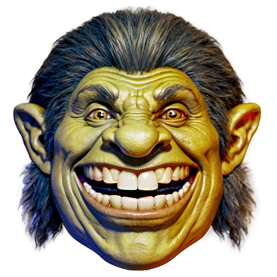 Vintage Troll Faces Artwork Png 06252024 PNG Image