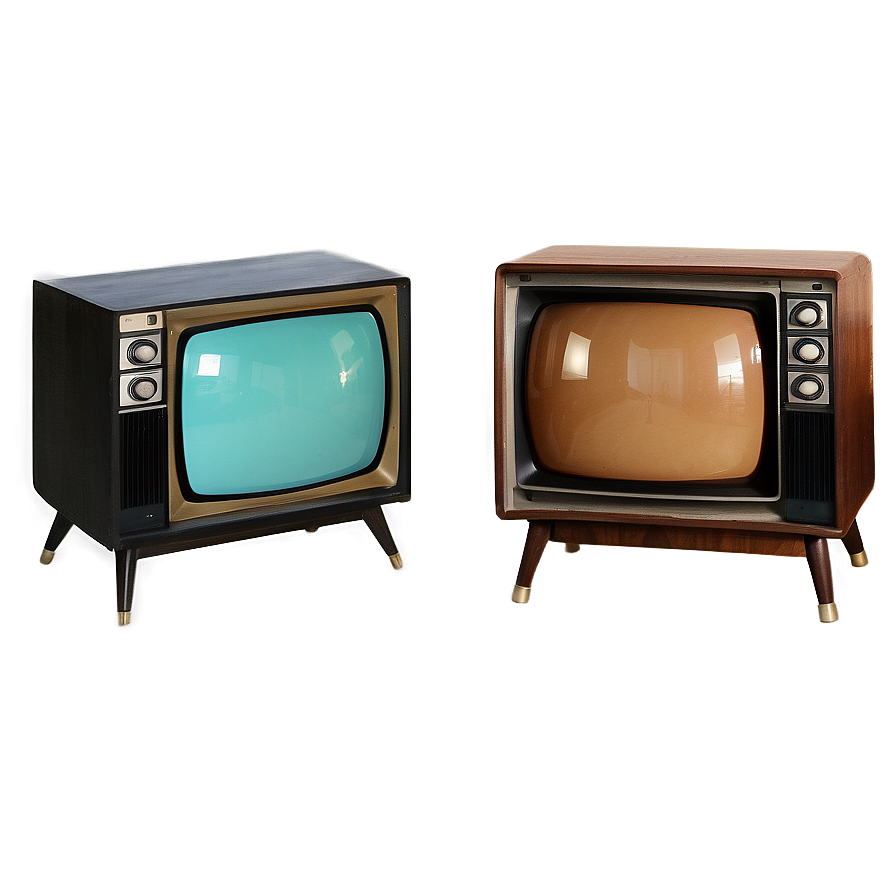 Vintage Tv Set Design Png 84 PNG Image