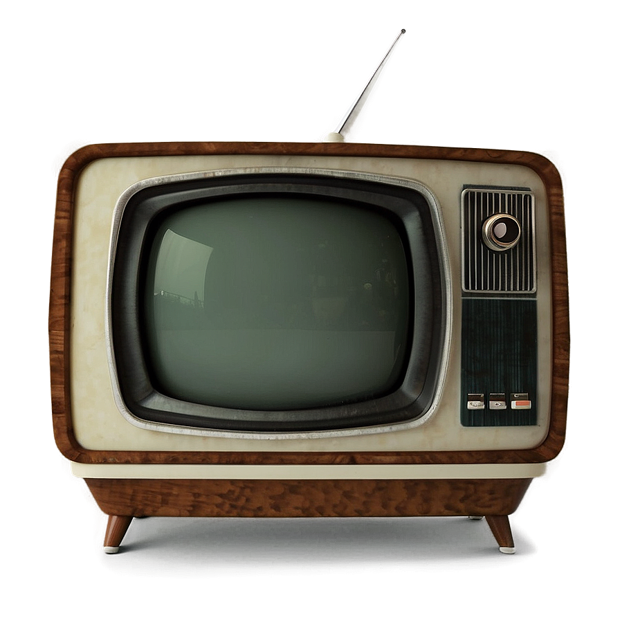 Vintage Tv Set Png Kas PNG Image