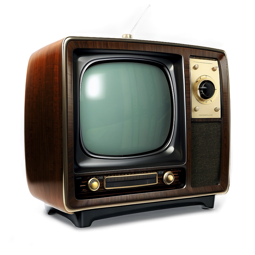 Vintage Tv Set Png Yjd PNG Image