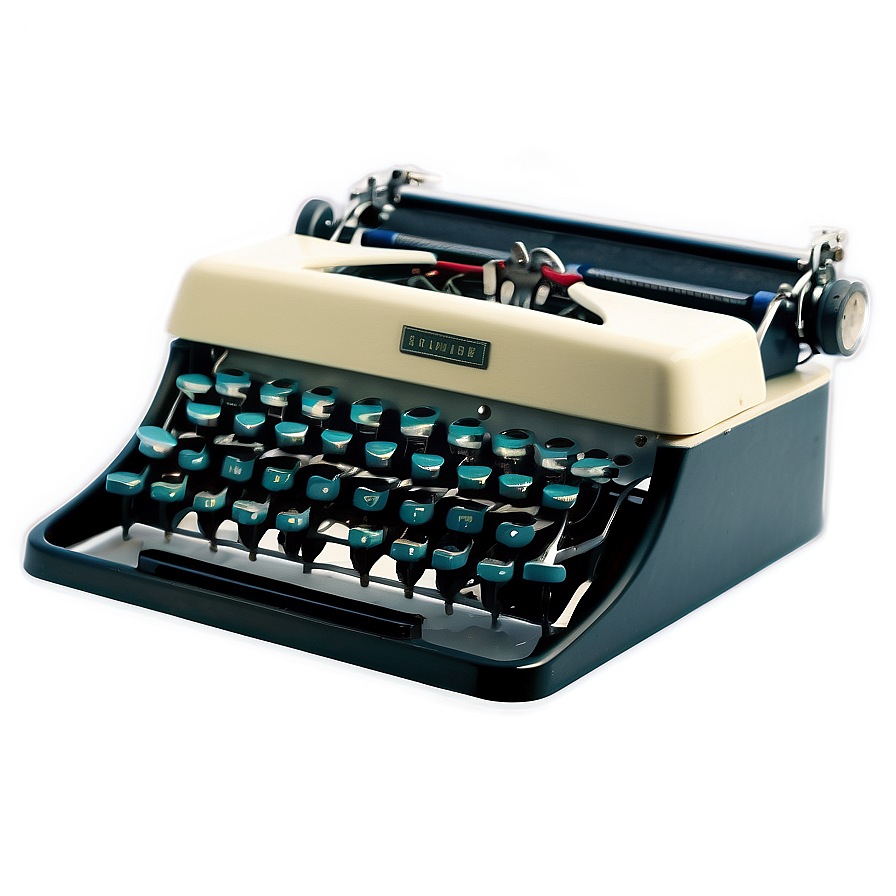 Vintage Typewriter Series Png Thp PNG Image
