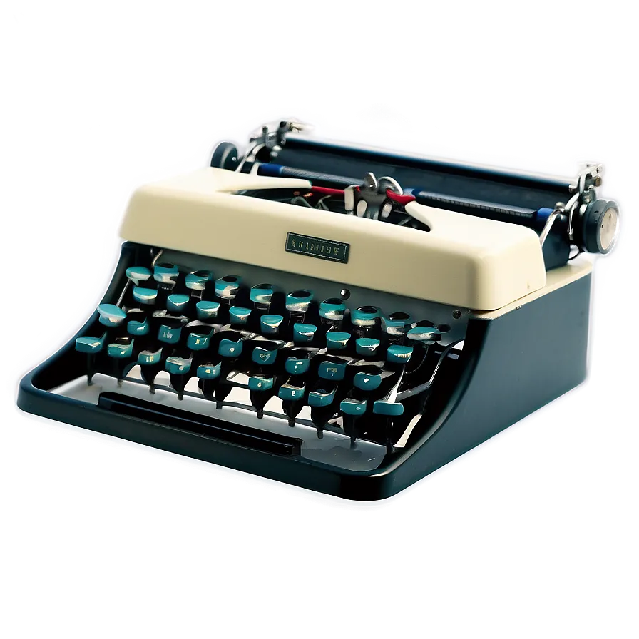 Vintage Typewriter Series PNG Thp PNG image