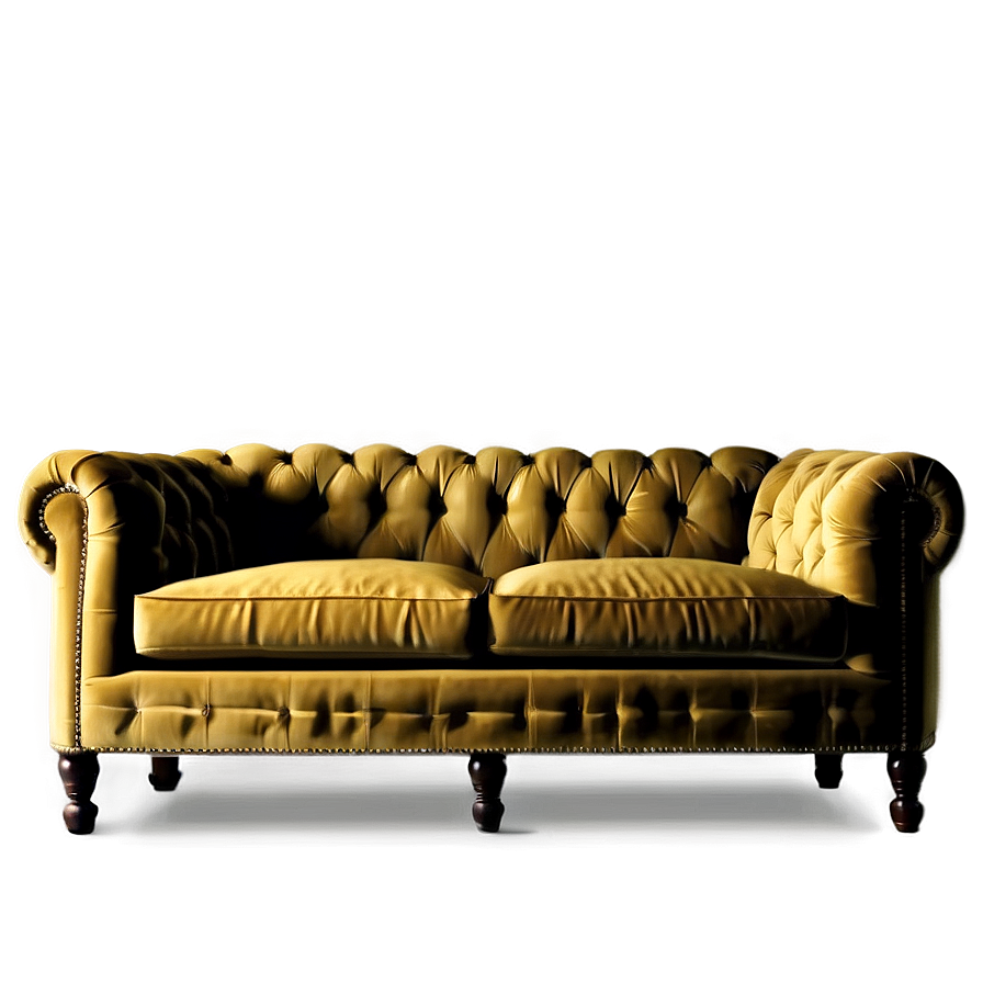 Vintage Velvet Sofa Png Eum63 PNG Image