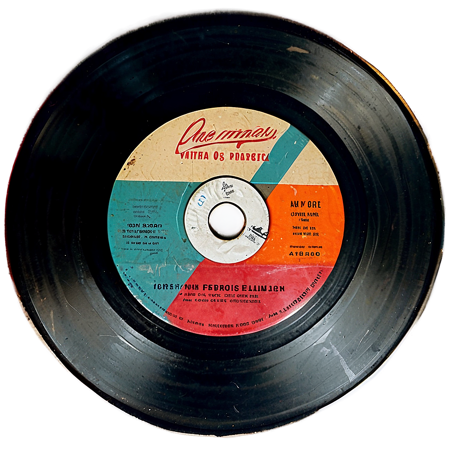 Vintage Vinyl Record Png Qry47 PNG Image