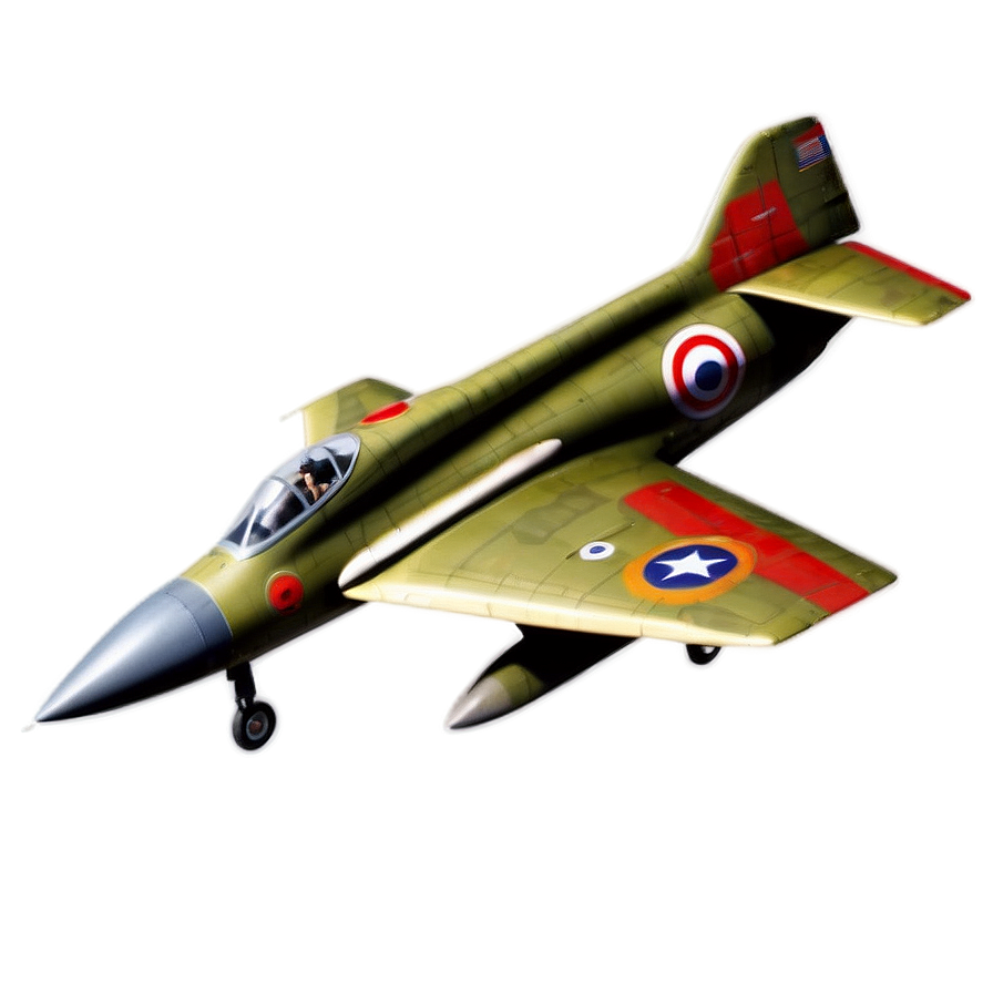 Vintage War Jet Png Dvh51 PNG Image