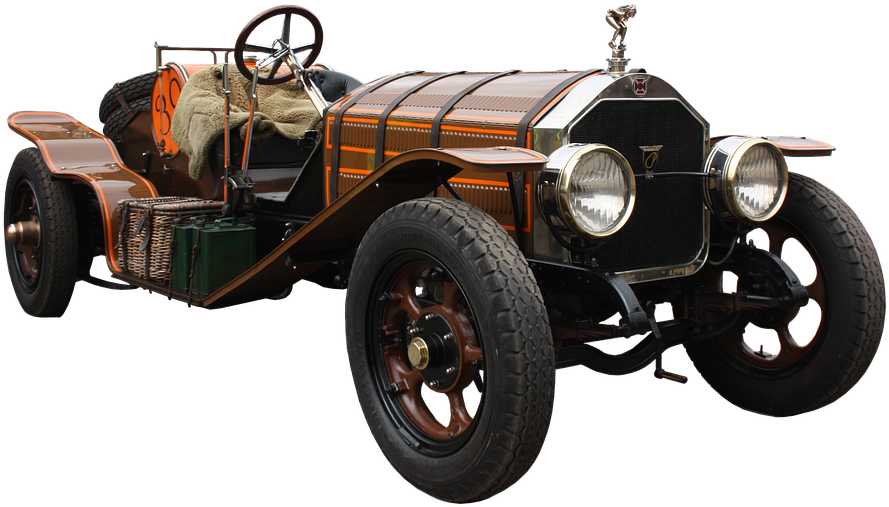 Vintage Wood Panelled Car H D PNG Image