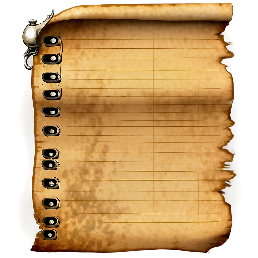 Vintage Writing Papers Png Bsu75 PNG Image