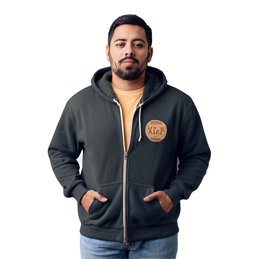 Vintage Zip Up Hoodie Png Sto PNG Image