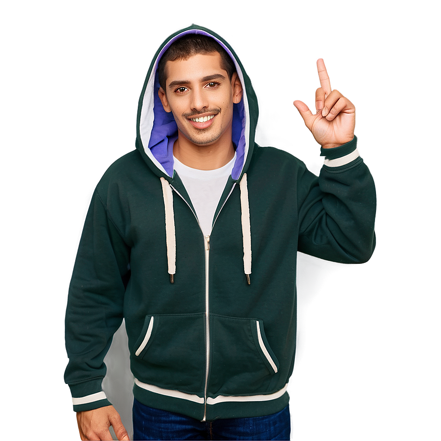 Vintage Zip Up Hoodie Png Ter PNG Image