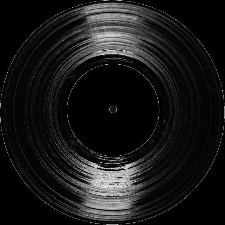 Vinyl Record Closeup Texture PNG Image