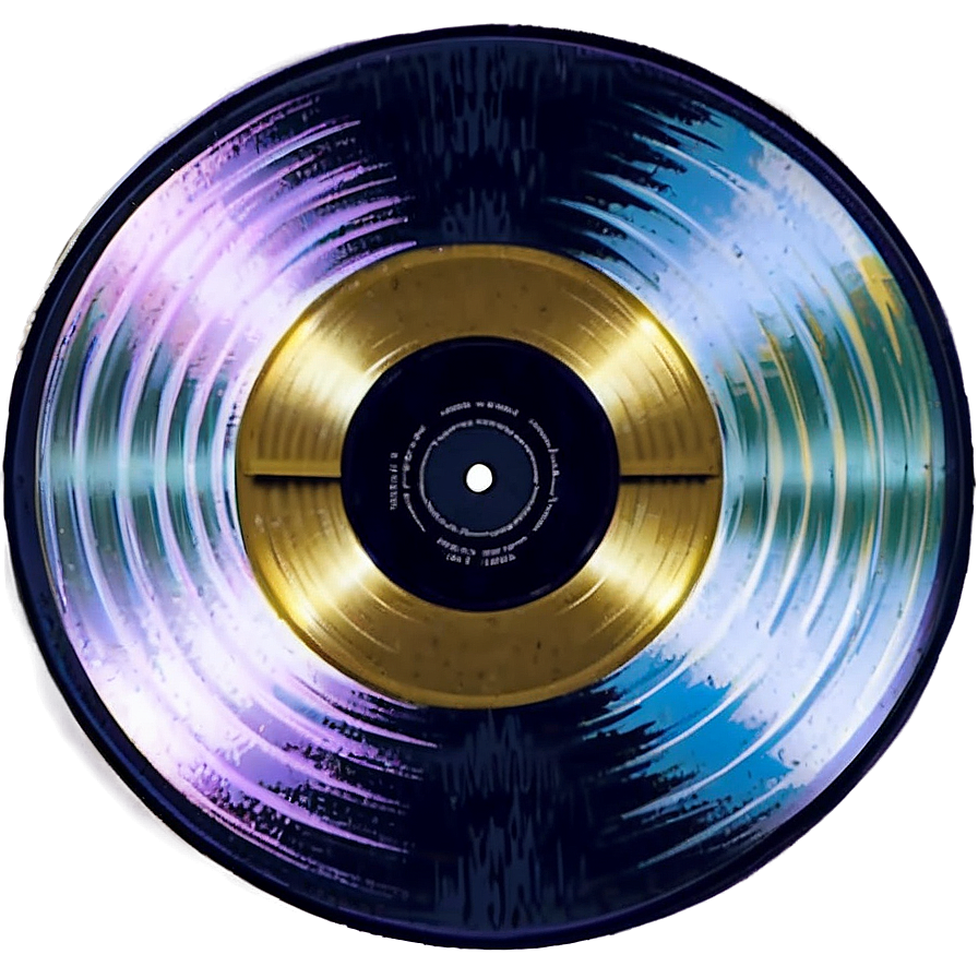 Vinyl Record Waveform Png 05242024 PNG Image