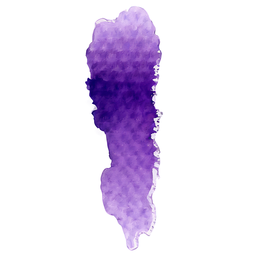 Violet Watercolor Splash Texture Png 06202024 PNG Image