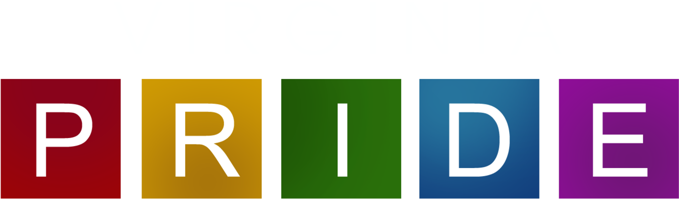 Virginia Pride Logo Rainbow Colors PNG Image