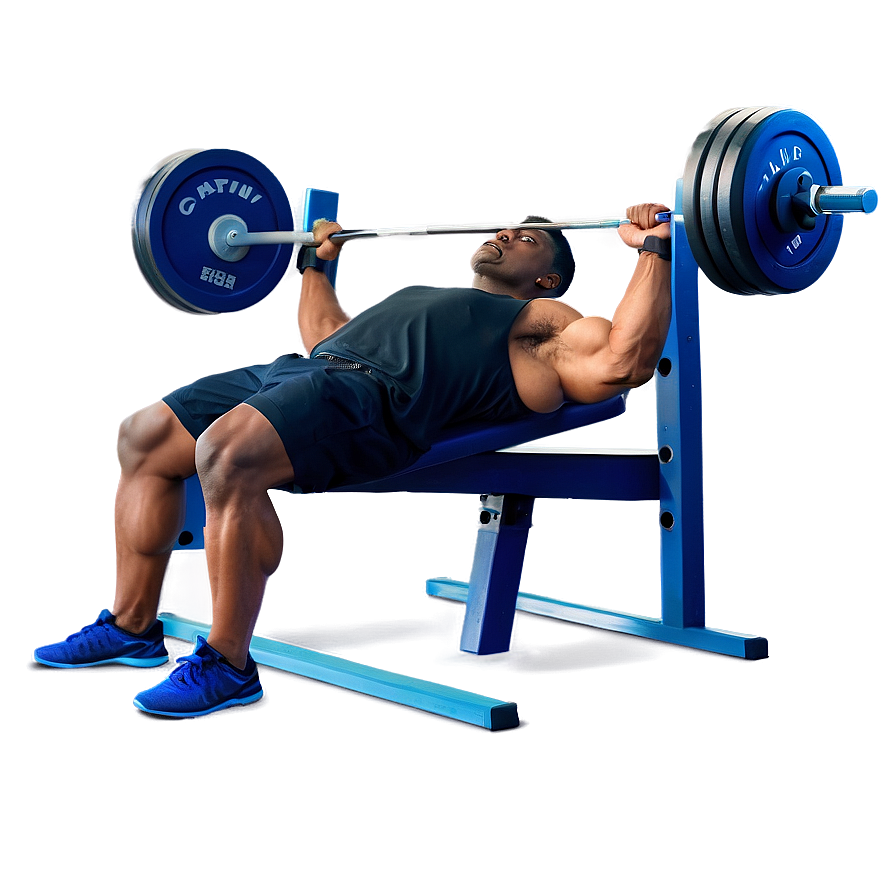 Virtual Bench Press Coaching Png Cvd78 PNG Image