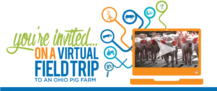 Virtual Field Trip Invitation PNG Image