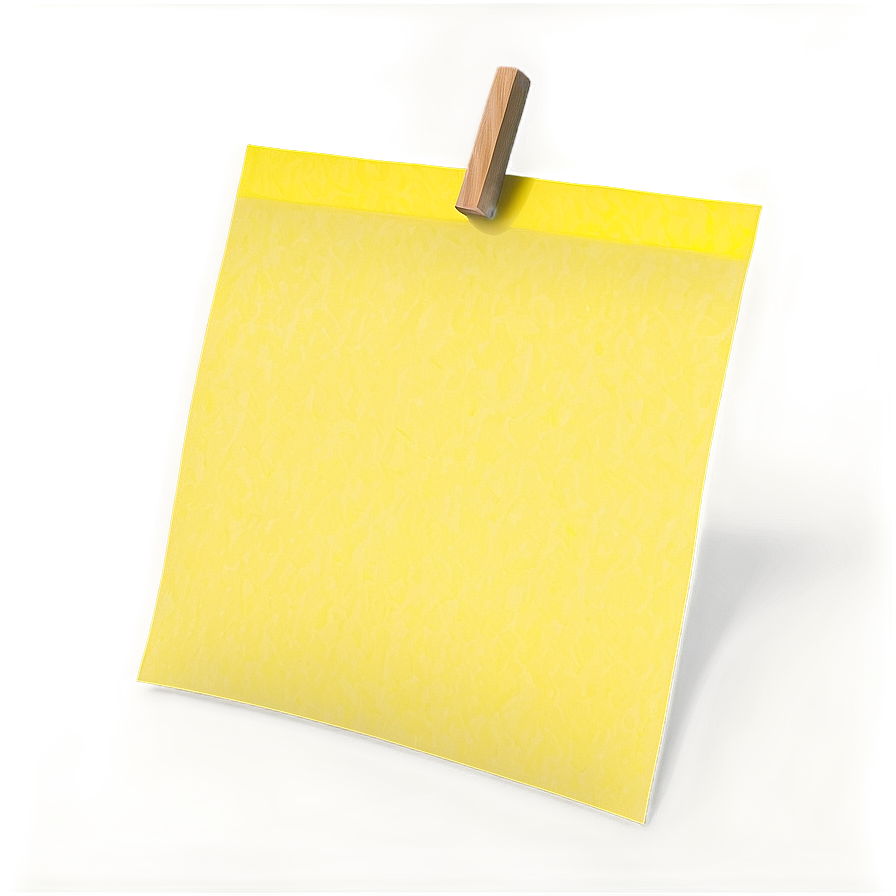 Virtual Post It Note Png 4 PNG Image