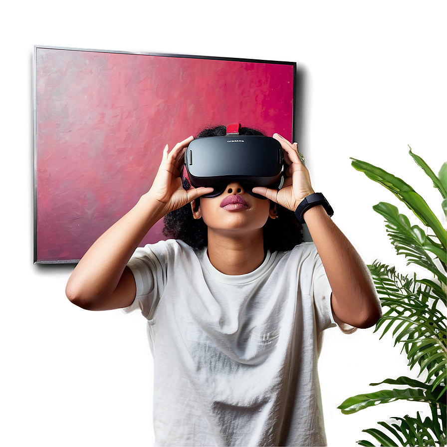 Virtual Reality Art Creation Png Myk PNG Image