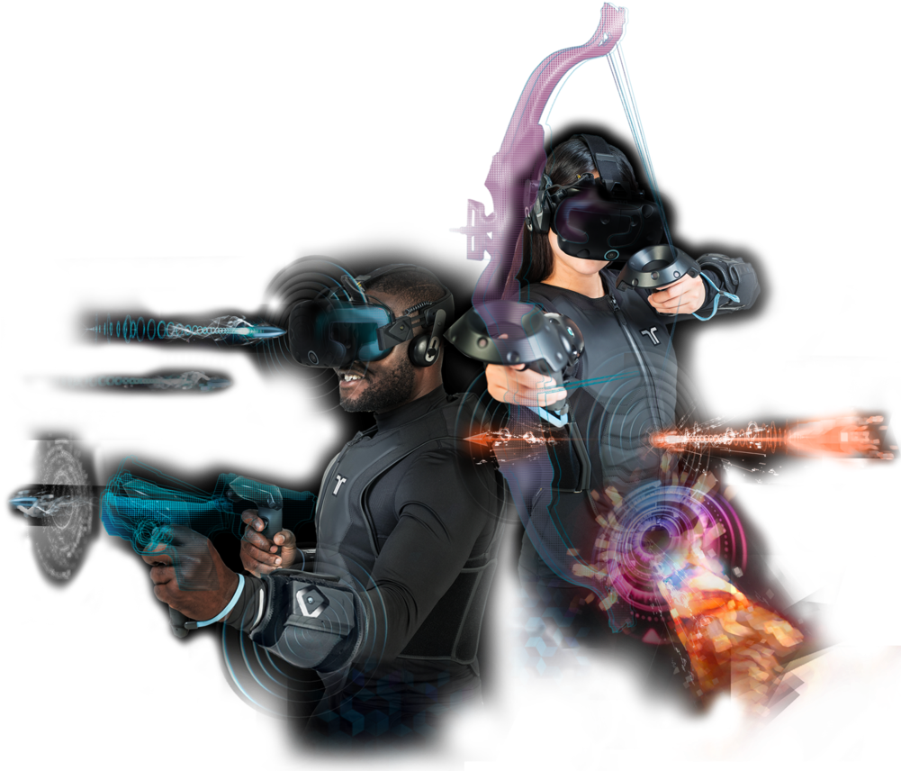 Virtual Reality Gaming Experience PNG Image