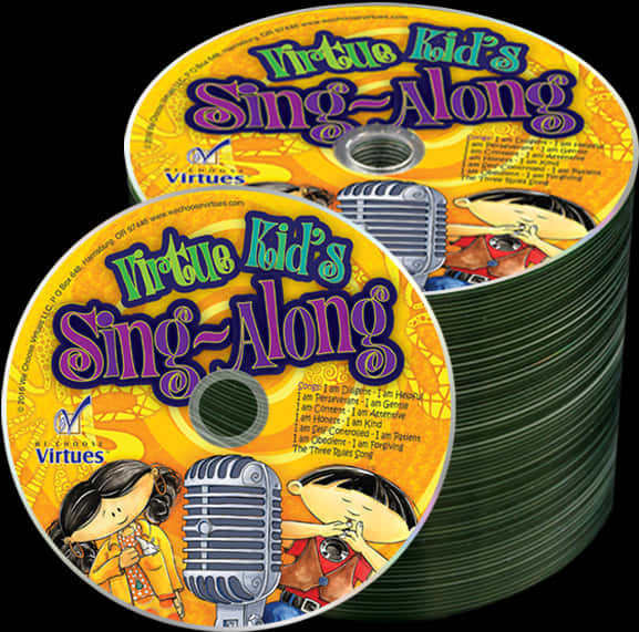 Virtue Kids Sing Along C Ds PNG Image