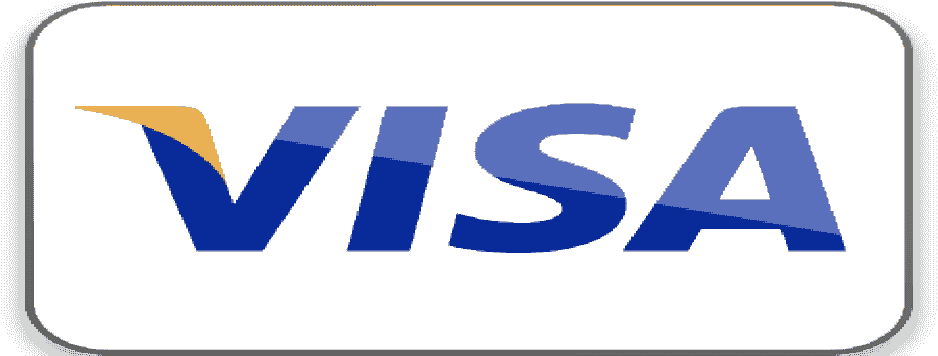 Visa Logo Blue Background PNG Image