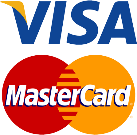 Visa Mastercard Logos Overlap PNG Image