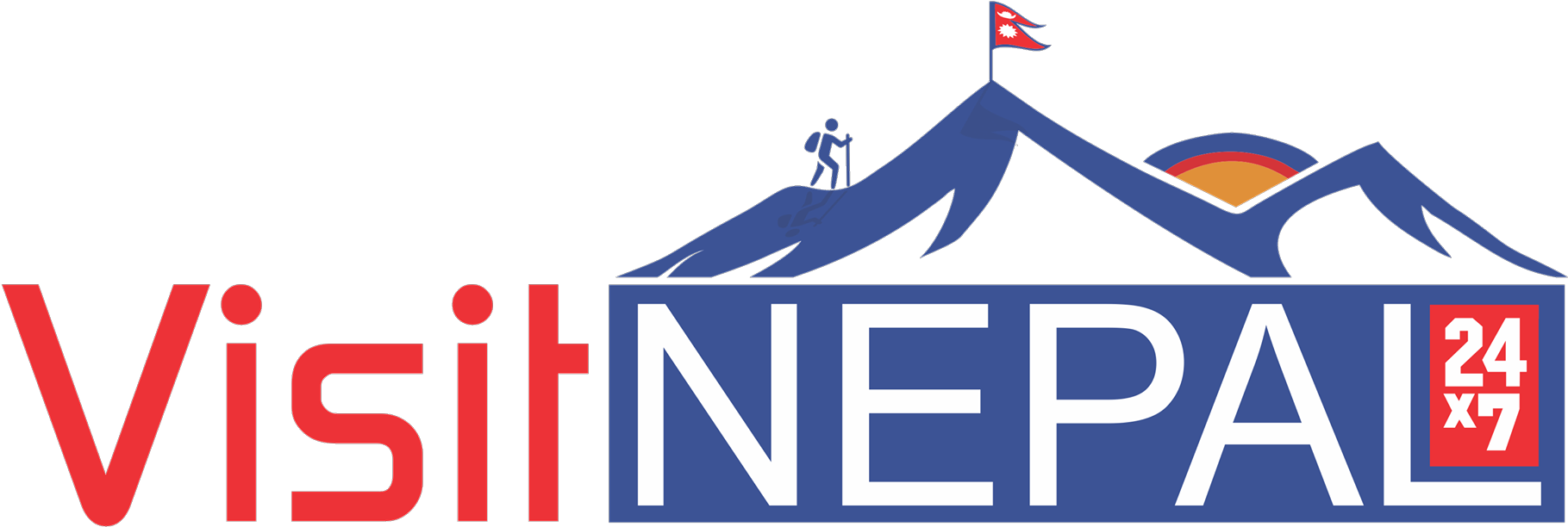 Visit Nepal_ Tourism Logo PNG Image