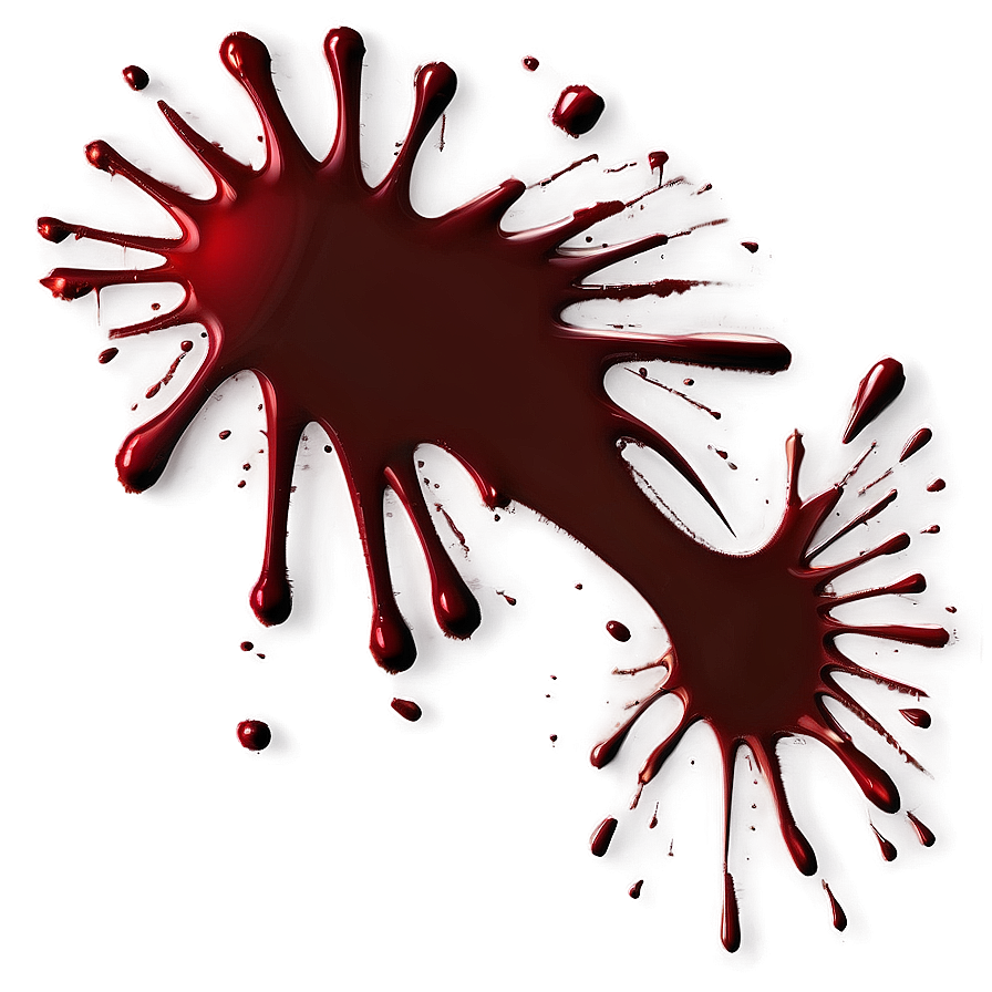 Vital Stains: Blood Splat Vector Png 04302024 PNG Image