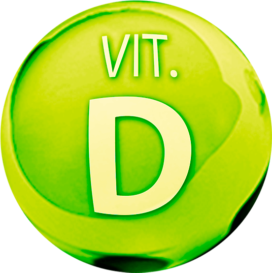 Vitamin D Green Tablet PNG Image