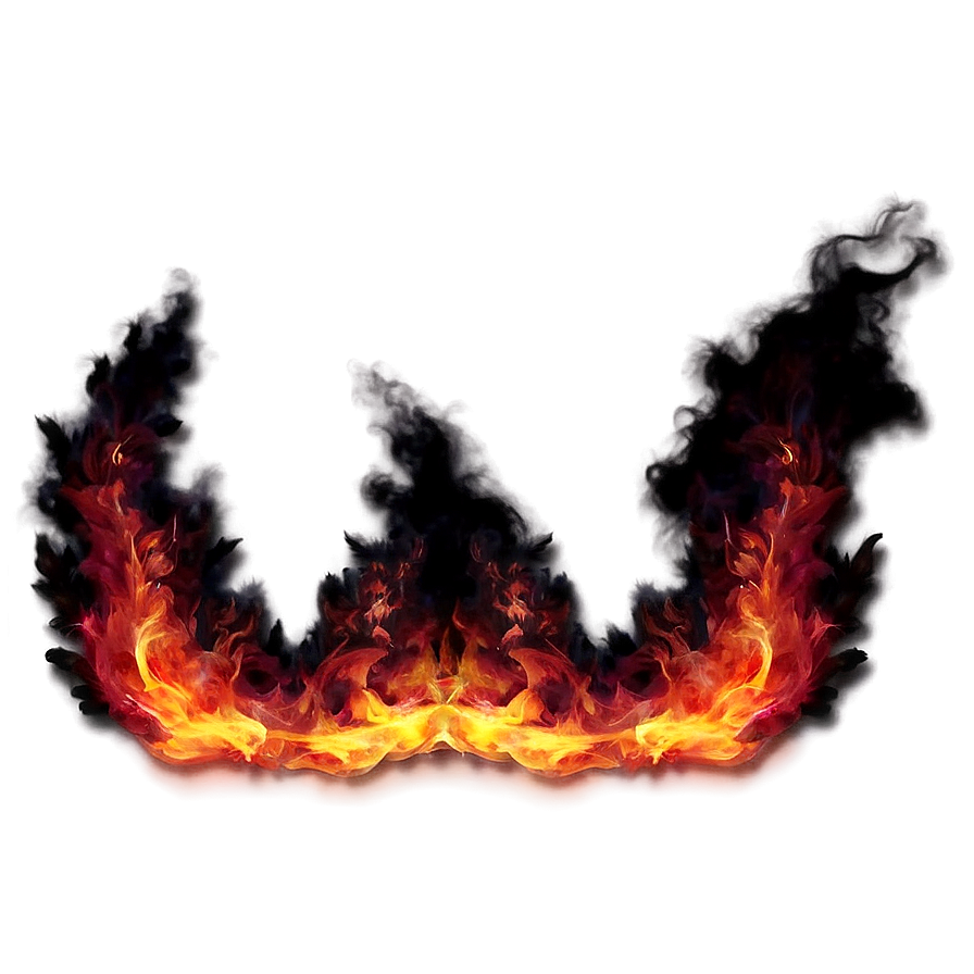 Vivid Red Fire Effect Png Hwh67 PNG Image